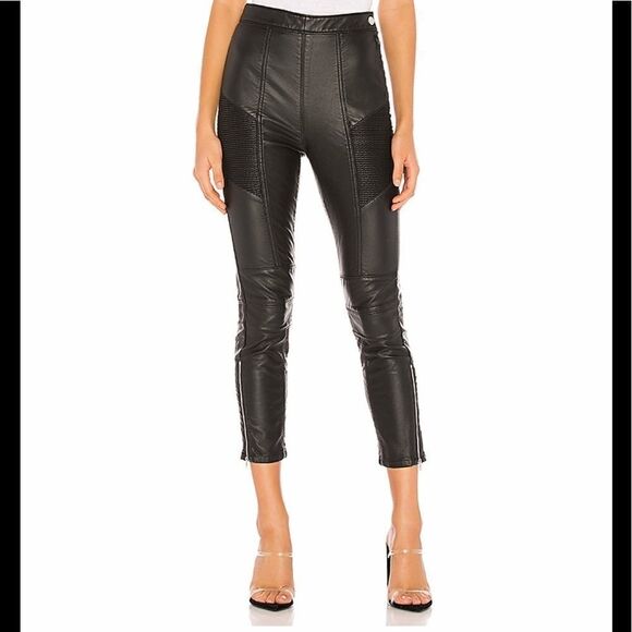 NWT Free People Kaelin Moto Skinny Pants - Picture 1 of 11